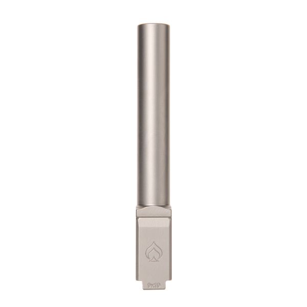 Glock 17 Gen 3-4 Non-Threaded PVD Light Gray Non-fluted Premium Series