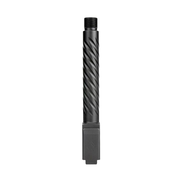 Glock 17 Gen 3-4 Threaded QPQ Black Spiral fluted Premium Series