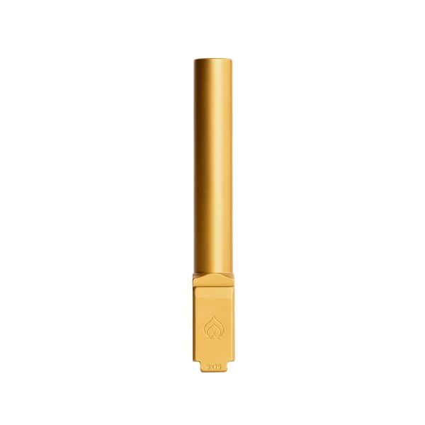 Glock 17 Gen 5 Non-Threaded PVD Gold Non-Fluted Premium Series