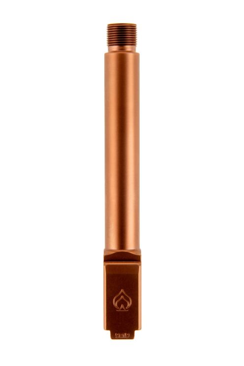 Glock 17 Gen 5 1/2x28" Threaded PVD Copper Non-Fluted Premium Series