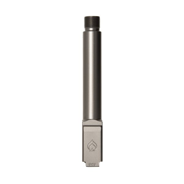 Glock 19 Gen 3-5 1/2x28" Threaded PVD Light Gray Non-fluted Premium Series