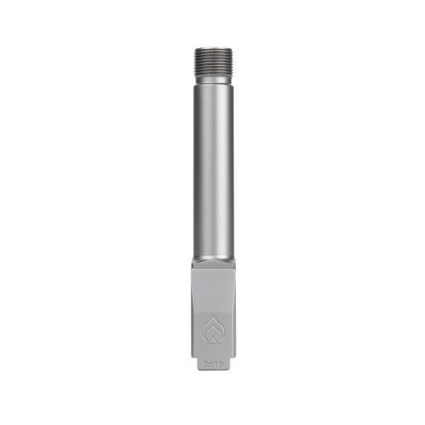 Glock 43/43X PVD Light Gray Threaded Non-fluted Premium Series