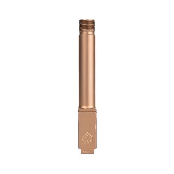 Glock 43/43X PVD Copper Threaded Non-fluted Premium Series