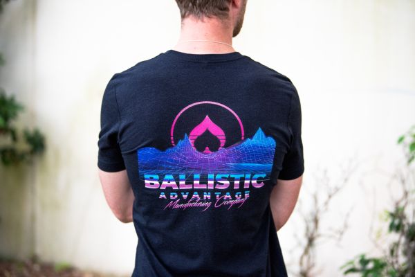 Vaporwave Black Men's Short-Sleeve Shirt