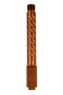 Glock 17 Gen 5 1/2x28" Threaded PVD Copper Spiral Fluted Premium Series