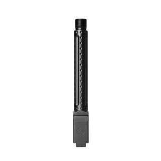 Glock 17 Gen 3-4 Threaded QPQ Black Bomber Fluted Premium Series 