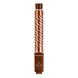 Glock 19 Gen 3-5 1/2x28" Threaded PVD Copper Spiral Premium Series