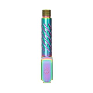 Glock 26 Gen 3-5 1/2x28" Threaded Iridescent Spiral-Fluted Premium Series