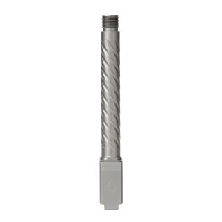 SIG P320 FULL PVD Light Gray Threaded Spiral Fluting No LCI