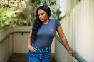 Vaporwave Blue Women's Short-Sleeve Shirt