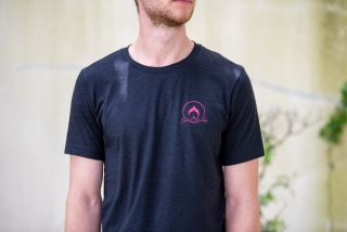 Vaporwave Black Men's Short-Sleeve Shirt