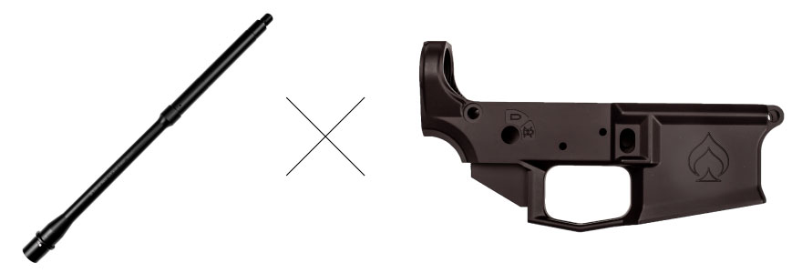 Free barrel and lower